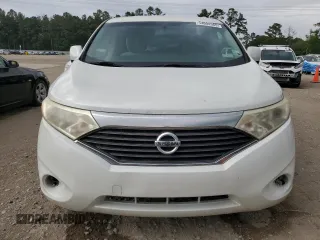 2012 Nissan Quest SL with VIN JN8AE2KP7C9038261, listed as a Copart auction lot 54002565 with 0 mi miles and Salvage Title. Bid and sale history available at carsss.com. Image 5.