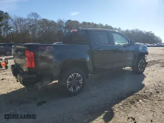 2021 Chevrolet Colorado 2WD Z71 with VIN 1GCGSDEN1M1181226, listed as a Copart auction lot 89271075 with 75,404 mi miles and Salvage Title. Bid and sale history available at carsss.com. Image 3.
