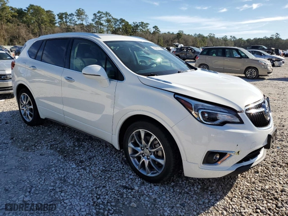 2020 Buick Envision Essence with VIN LRBFXCSA4LD159404, listed as a Copart auction lot 47497785 with 50,357 mi miles and Salvage Title. Bid and sale history available at carsss.com. Image 4.