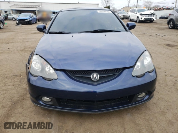 2004 Acura RSX with VIN JH4DC54824S004212, listed as a Copart auction lot 49097295 with 128,111 mi miles and Salvage Title. Bid and sale history available at carsss.com. Image 5.