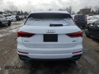 2020 Audi Q3 S line Premium with VIN WA1DECF31L1125362, listed as a Copart auction lot 42122605 with 39,407 mi miles and Salvage Title. Bid and sale history available at carsss.com. Image 6.