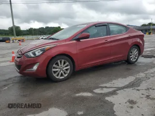 2015 Hyundai Elantra SE z VIN 5NPDH4AEXFH600032, wystawiony jako Copart lot #55831535 z przebiegiem 130 025 mil mil oraz Szkody całkowita. Historia ofert i sprzedaży dostępna na DreamBid. Obrazek 1.