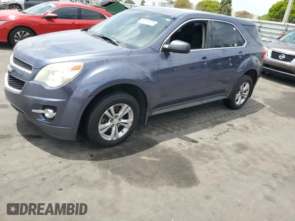 2013 Chevrolet Equinox LS with VIN 2GNALBEK0D6163981, listed as a Copart auction lot 54219625 with 135,046 mi miles and Clean Title. Bid and sale history available at carsss.com. Image 1.