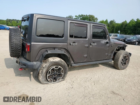 2016 Jeep Wrangler Unlimited Rubicon с VIN 1C4BJWFG1GL183933, выставлен на аукционе Copart как лот 58502105 с пробегом 110 764 миль миль и Списание • Salvage title. История ставок и продаж доступна на DreamBid. Изображение 3.