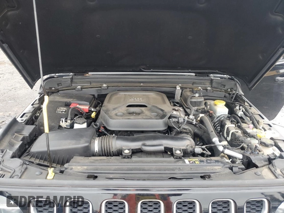 2019 Jeep Wrangler Unlimited Sahara z VIN 1C4HJXEN7KW612273, wystawiony jako Copart lot #60744185 z przebiegiem 55 176 mil mil oraz Szkoda całkowita • Salvage title. Historia ofert i sprzedaży dostępna na DreamBid. Obrazek 11.