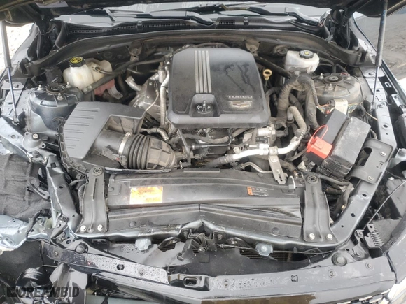 2021 Cadillac CT4 Luxury with VIN 1G6DJ5RK7M0112741, listed as a Copart auction lot 44631945 with 0 mi miles and Salvage Title. Bid and sale history available at carsss.com. Image 11.