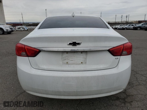 2015 Chevrolet Impala LS with VIN 2G11X5SLXF9187145, listed as a Copart auction lot 48413255 with 111,685 mi miles and Salvage Title. Bid and sale history available at DreamBid. Image 6.
