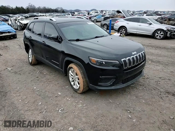 2020 Jeep Cherokee Latitude with VIN 1C4PJLCB7LD581651, listed as a Copart auction lot 42816555 with 100,845 mi miles and Salvage Title. Bid and sale history available at DreamBid. Image 11.