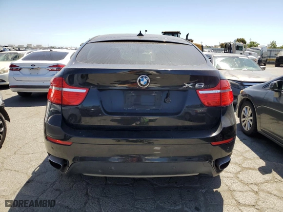 2011 BMW X6 50i with VIN 5UXFG8C55BLZ96648, listed as a Copart auction lot 56528574 with 134,321 mi miles and Salvage Title. Bid and sale history available at carsss.com. Image 6.