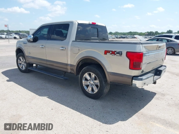 2018 Ford F-150 XL with VIN 1FTFW1E12JFD70767, listed as a IAAI auction lot 42569847 with 206,918 mi miles and . Bid and sale history available at DreamBid. Image 3.