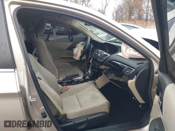 2017 Honda Accord LX with VIN 1HGCR2F36HA189924, listed as a IAAI auction lot 41956124 with 58,117 mi miles. Bid and sale history available at carsss.com. Image 5.