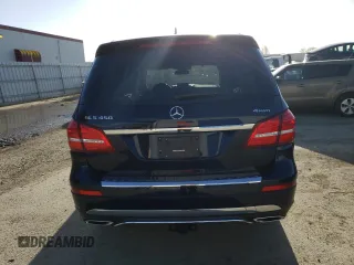 2017 Mercedes-Benz GLS with VIN 4JGDF6EE5HA935586, listed as a Copart auction lot 39951723 with 52,184 mi miles. Bid and sale history available at carsss.com. Image 6.