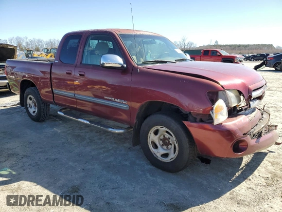 2006 Toyota Tundra SR5 with VIN 5TBRU34186S478956, listed as a Copart auction lot 48112935 with 160,217 mi miles and Salvage Title. Bid and sale history available at carsss.com. Image 4.