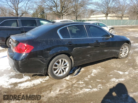 2009 Infiniti G37 x with VIN JNKCV61F59M353620, listed as a Copart auction lot 89142505 with 111,229 mi miles and Salvage Title. Bid and sale history available at carsss.com. Image 3.