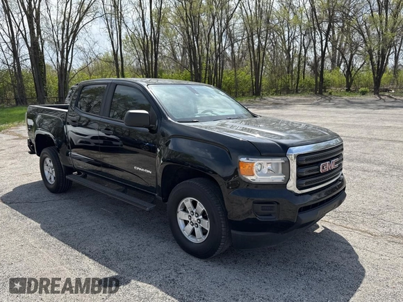 2017 GMC Canyon 2WD with VIN 1GTG5BEN5H1176886, listed as a Copart auction lot 52742165 with 141,096 mi miles and Clean Title. Bid and sale history available at carsss.com. Image 1.