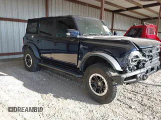 2021 Ford Bronco z VIN 1FMEE5DP2MLA89419, wystawiony jako IAAI lot #42846095 z przebiegiem Nie podano mil oraz . Historia ofert i sprzedaży dostępna na DreamBid. Obrazek 1.