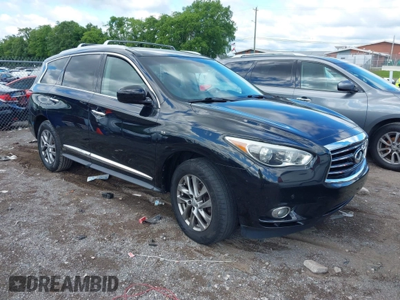 2015 Infiniti QX60 with VIN 5N1AL0MM2FC534421, listed as a IAAI auction lot 42396560 with 157,841 mi miles and . Bid and sale history available at DreamBid. Image 1.