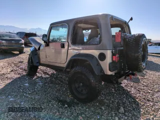 2004 Jeep Wrangler Rubicon with VIN 1J4FA69S14P749749, listed as a Copart auction lot 44458485 with 99,121 mi miles and Salvage Title. Bid and sale history available at carsss.com. Image 2.