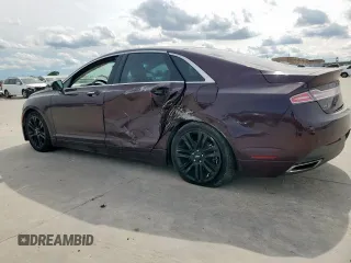 2013 Lincoln MKZ Hybrid with VIN 3LN6L2LU8DR814958, listed as a Copart auction lot 55933775 with 116,138 mi miles and Salvage title. Bid and sale history available at DreamBid. Image 2.