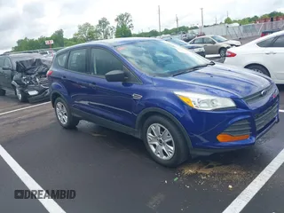 2015 Ford Escape S with VIN 1FMCU0F73FUA03624, listed as a IAAI auction lot 42196298 with 117,211 mi miles and . Bid and sale history available at DreamBid. Image 1.