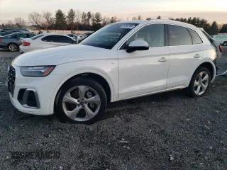 2022 Audi Q5 S line Prestige with VIN WA1FAAFY6N2047503, listed as a Copart auction lot 84794264 with 17,646 mi miles and Salvage Title. Bid and sale history available at carsss.com. Image 1.