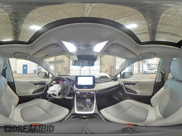2025 Toyota RAV4 XLE Premium with VIN 2T3A1RFV3SW520863, listed as a Copart auction lot 55786675 with 13,069 mi miles and Salvage title. Bid and sale history available at DreamBid. Image 15.
