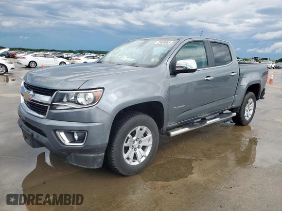 2018 Chevrolet Colorado 2WD LT with VIN 1GCGSCEN5J1263496, listed as a Copart auction lot 55663665 with 62,503 mi miles and Salvage Title. Bid and sale history available at DreamBid. Image 1.