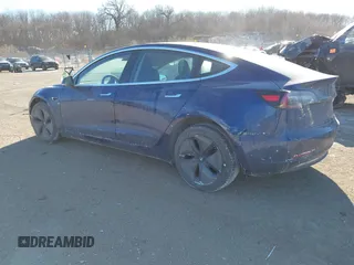 2018 Tesla Model 3 Long Range Battery with VIN 5YJ3E1EA0JF037736, listed as a IAAI auction lot 41423506 with 23,675 mi miles and . Bid and sale history available at DreamBid. Image 3.