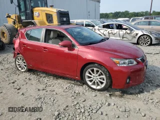 2013 Lexus CT 200h z VIN JTHKD5BH7D2162309, wystawiony jako Copart lot #57770765 z przebiegiem 67 900 mil mil oraz Szkoda całkowita • Salvage title. Historia ofert i sprzedaży dostępna na DreamBid. Obrazek 4.