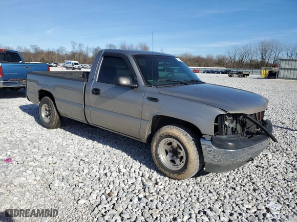 1999 GMC New Sierra 1500 SLE with VIN 1GTEC14W3XE516349, listed as a Copart auction lot 39172684 with 105,811 mi miles and Salvage Title. Bid and sale history available at carsss.com. Image 4.