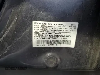 2015 Honda Pilot EX-L with VIN 5FNYF3H60FB017693, listed as a Copart auction lot 85991234 with 176,565 mi miles and Salvage Title. Bid and sale history available at carsss.com. Image 15.