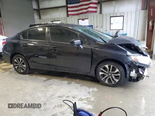2015 Honda Civic EX with VIN 19XFB2F81FE268648, listed as a Copart auction lot 51818275 with 137,346 mi miles and Salvage Title. Bid and sale history available at carsss.com. Image 4.