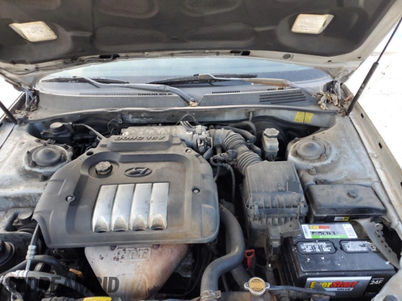 2004 Hyundai Sonata with VIN KMHWF25S34A047355, listed as a Copart auction lot 77249694 with 280,654 mi miles and Salvage Title. Bid and sale history available at carsss.com. Image 12.