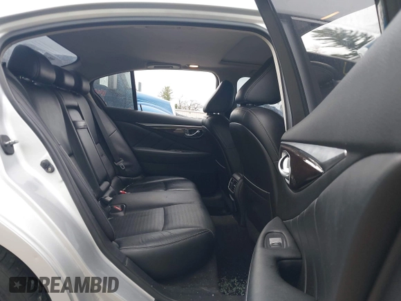 2014 Infiniti Q50 Sport with VIN JN1BV7AR2EM706535, listed as a IAAI auction lot 41919050 with 129,739 mi miles and . Bid and sale history available at DreamBid. Image 8.