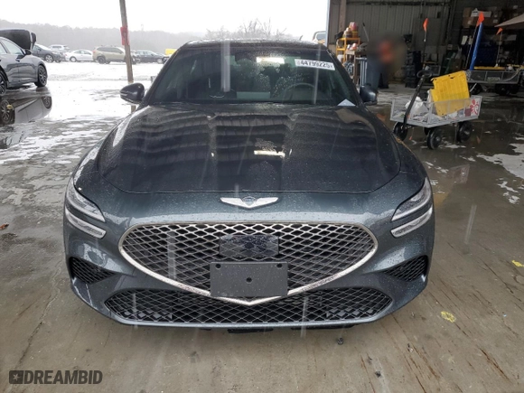 2023 Genesis G70 2.0T with VIN KMTG34TA8PU126273, listed as a Copart auction lot 44799225 with 23,848 mi miles and Salvage Title. Bid and sale history available at carsss.com. Image 5.