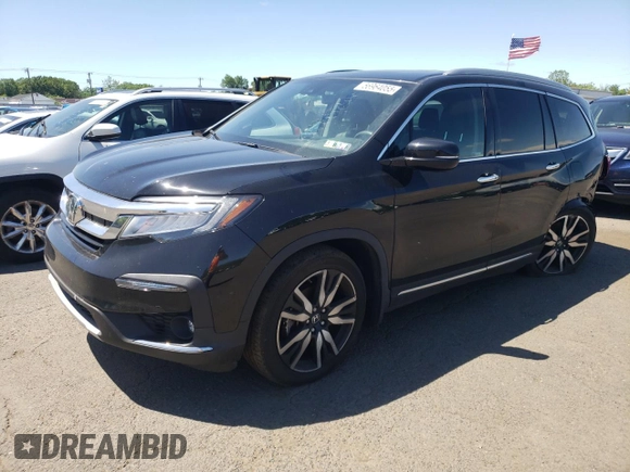 2022 Honda Pilot Elite z VIN 5FNYF6H03NB055138, wystawiony jako Copart lot #56964055 z przebiegiem 40 012 mil mil oraz Szkoda całkowita • Salvage title. Historia ofert i sprzedaży dostępna na DreamBid. Obrazek 1.