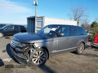 2016 Land Rover Range Rover HSE z VIN SALGS2PFXGA308076, wystawiony jako IAAI lot #41161100 z przebiegiem 56 313 mil mil oraz . Historia ofert i sprzedaży dostępna na DreamBid. Obrazek 2.