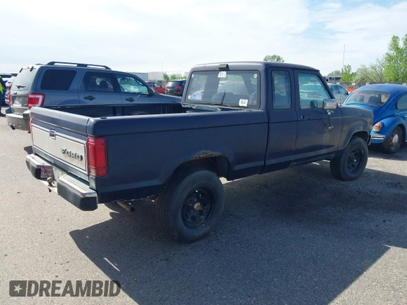 1987 Ford Ranger with VIN 1FTCR15T7HPA87264, listed as a IAAI auction lot 42116751 with 76,790 mi miles. Bid and sale history available at carsss.com. Image 4.