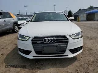2013 Audi A4 Premium with VIN WAUBFAFL9DA059267, listed as a Copart auction lot 60437425 with 84,409 mi miles and Salvage title. Bid and sale history available at DreamBid. Image 5.