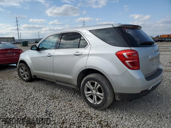 2016 Chevrolet Equinox LS with VIN 2GNALBEK3G1187127, listed as a Copart auction lot 52237385 with 132,992 mi miles and Salvage Title. Bid and sale history available at carsss.com. Image 2.