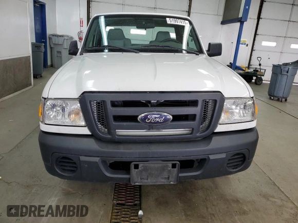 2009 Ford Ranger XL with VIN 1FTYR10D99PA25405, listed as a Copart auction lot 51997415 with 70,553 mi miles and Salvage Title. Bid and sale history available at DreamBid. Image 5.