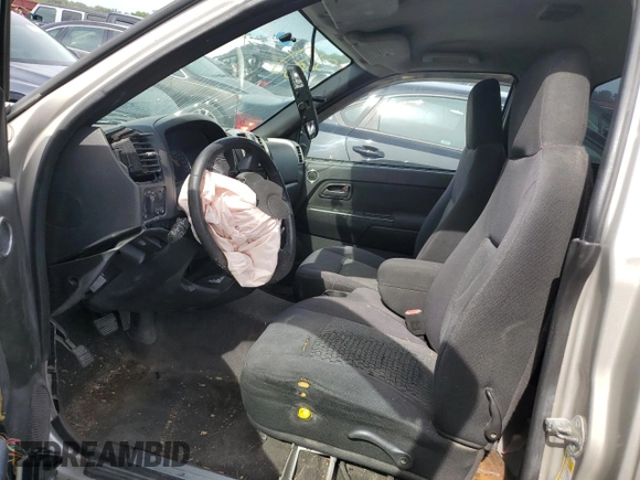2007 GMC Canyon SLE1 with VIN 1GTCS14E978163700, listed as a Copart auction lot 69097554 with 0 mi miles and Salvage Title. Bid and sale history available at carsss.com. Image 7.