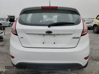 2017 Ford Fiesta SE with VIN 3FADP4EJ4HM159656, listed as a Copart auction lot 52824845 with 27,686 mi miles and Salvage Title. Bid and sale history available at carsss.com. Image 6.