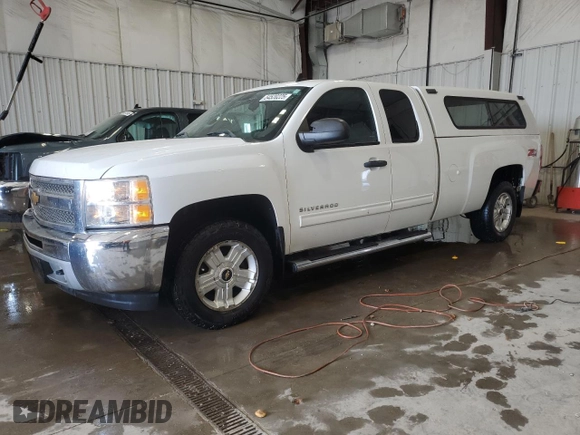 2012 Chevrolet Silverado 1500 LT with VIN 1GCRKSE00CZ342859, listed as a Copart auction lot 54520225 with 105,401 mi miles and Non Repairable. Bid and sale history available at DreamBid. Image 1.