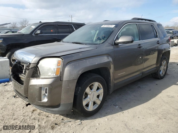 2012 GMC Terrain SLT-1 with VIN 2GKFLUE55C6146729, listed as a Copart auction lot 89188025 with 184,951 mi miles and Non Repairable. Bid and sale history available at carsss.com. Image 1.