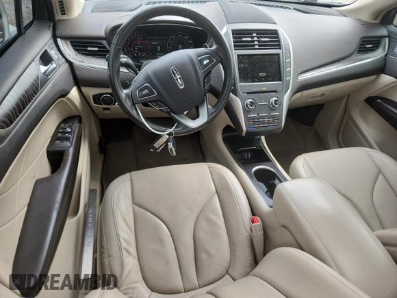 2018 Lincoln MKC Reserve with VIN 5LMCJ3C98JUL12561, listed as a Copart auction lot 58420665 with 66,790 mi miles and Salvage title. Bid and sale history available at DreamBid. Image 8.
