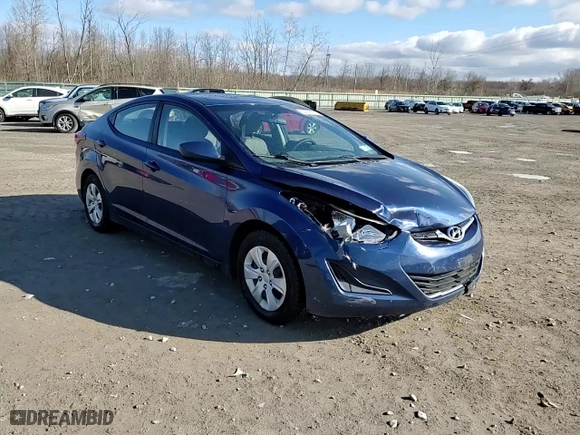 2016 Hyundai Elantra SE with VIN 5NPDH4AE9GH752787, listed as a Copart auction lot 50518315 with 218,986 mi miles and Salvage Title. Bid and sale history available at carsss.com. Image 13.
