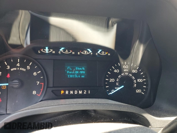 2019 Ford F-150 XL with VIN 1FTMF1CB0KKD11468, listed as a Copart auction lot 53828475 with 138,116 mi miles and Salvage Title. Bid and sale history available at carsss.com. Image 9.