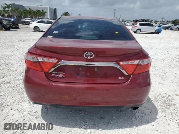 2016 Toyota Camry XLE with VIN 4T1BF1FK0GU586641, listed as a Copart auction lot 51102735 with 115,219 mi miles and Salvage Title. Bid and sale history available at carsss.com. Image 6.