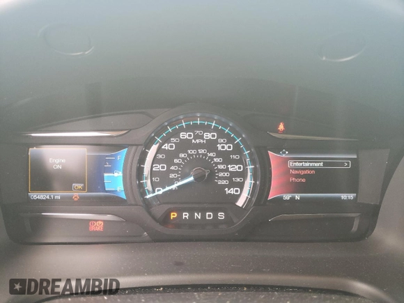 2019 Ford Flex SEL with VIN 2FMHK6C87KBA37870, listed as a Copart auction lot 79259324 with 54,824 mi miles and Salvage Title. Bid and sale history available at carsss.com. Image 9.